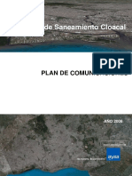 Plan de Comunicación Saneamiento Cloacal 2008