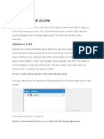 Displaying The Score: Adding A Layer