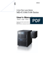 MD-F3100/5100 Series: User's Manual