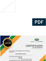 Certificado Moodle