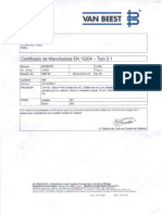 CERTIFICADO CALIDAD - GR 001 - 008331 -- 18770005431 - GRILLETE  1 1.2, 1 3.4