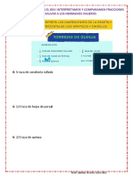 2do - Comparacion de Fracciones PDF