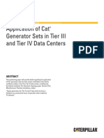 Caterpillar White paper_Genset application for Data center