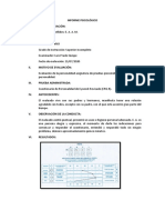 Informe Psicológico Eysenck