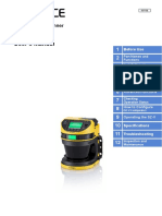 SZ-V Series User's Manual: Safety Laser Scanner