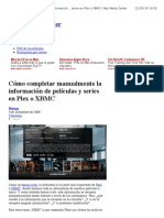 Cómo Completar Manualmente La Información de Películas y Series en Plex o XBMC - Mac Media Center