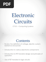 Basic Electricity and Electronics