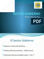 Sector Gobierno