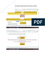 Procedimiento para Utilizar El Formato Adecuado para Subir La Ponencia