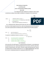 Elastic Settlement of Single Piles - Waad