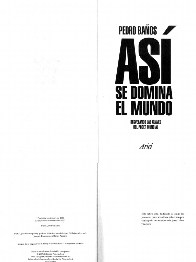 Asi Se Domina El Mundo Pedro Baños PDF PDF