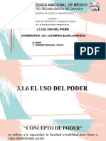 3.1.6 El Uso Del Poder