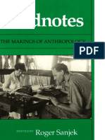 CLIFFORD James Notes On Field Notes PDF