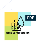 Manual Productos de Limpieza Clenning Products