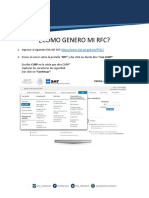 Manual para Consultar Tu RFC