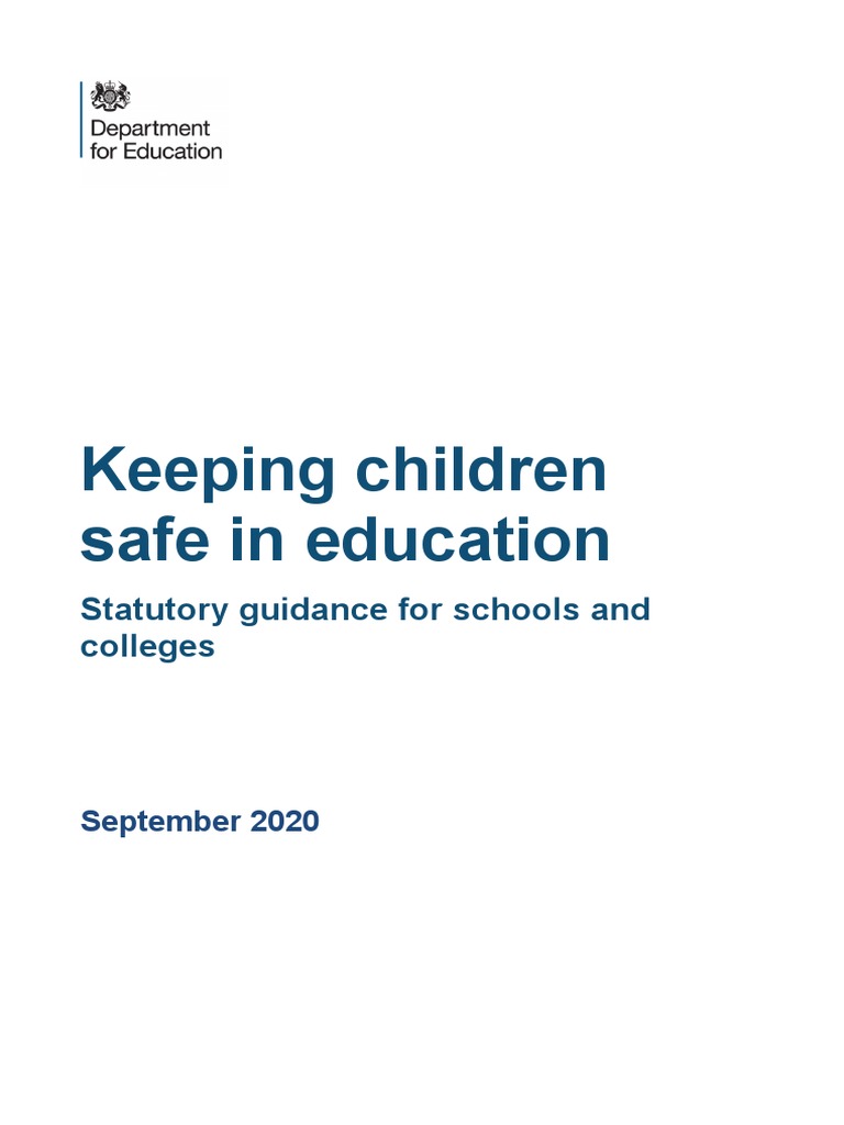 Keeping Children Safe in Education Sep 2020 PDF | PDF | Child Neglect ...