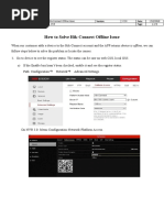 How To Solve Hik-Connect Offline Issue