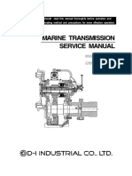 Marine Transmission Service Manual: DMT 25AL 280HL