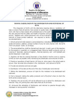 School Guidelines On Dist and Retrieval of SLMS PDF