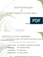 Barrier Technology & Slurry Trench Cut-Off Wall: Yılmaz Emre Sarıçiçek