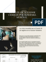 Crisis en Hoteles Por Pandemia I