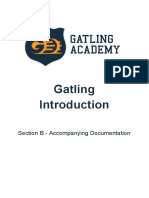 Gatling: Section B - Accompanying Documentation