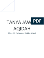 Jawab Soal Aqidah-Shiddiq Al Jawi