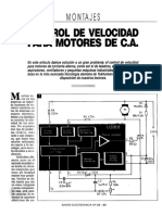 Control de Velocidad Motores Ca