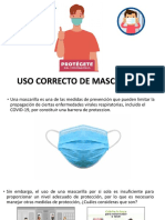 Uso Correcto de Mascarillas PDF