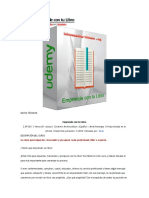 Udemy MI Primer Libro PDF