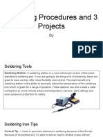 Noor Al-Salehi - Soldering Procedures and 3 Projects