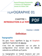 Chap 1 - Introduction À La Topographie