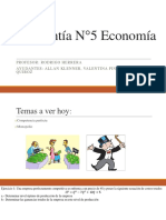 Ayudantía N°5 Economía 