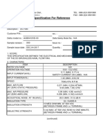 Specification For Reference: Delta Safety Model No.