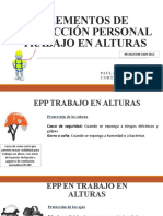 Elementos de Protección Personal - Trabajo en Alturas