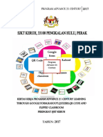 Kertas Kerja Program Advance 21 Century Learning Through Google Form, Kahoot, Quizers, QR Code and Flipped Classroom