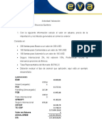 Actividad Incoterms 2010 Valoración