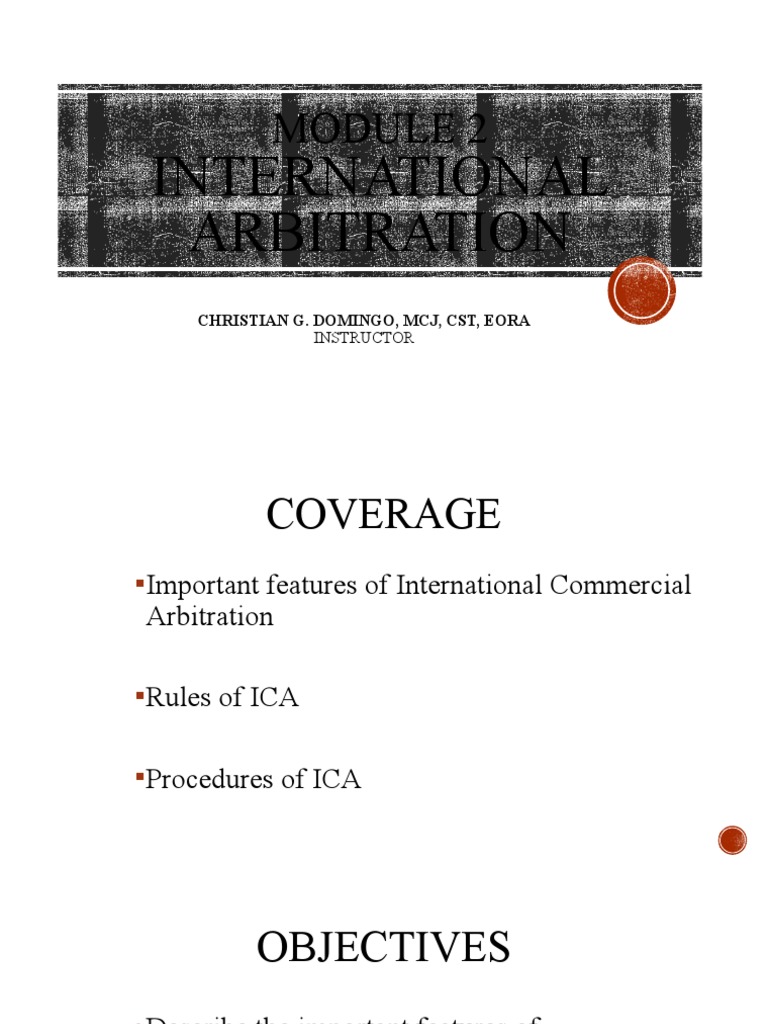 International Commercial Arbitration Guide | PDF | Arbitral Tribunal ...