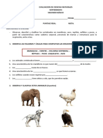 Evaluacion de Ciencias Naturales Junio PDF