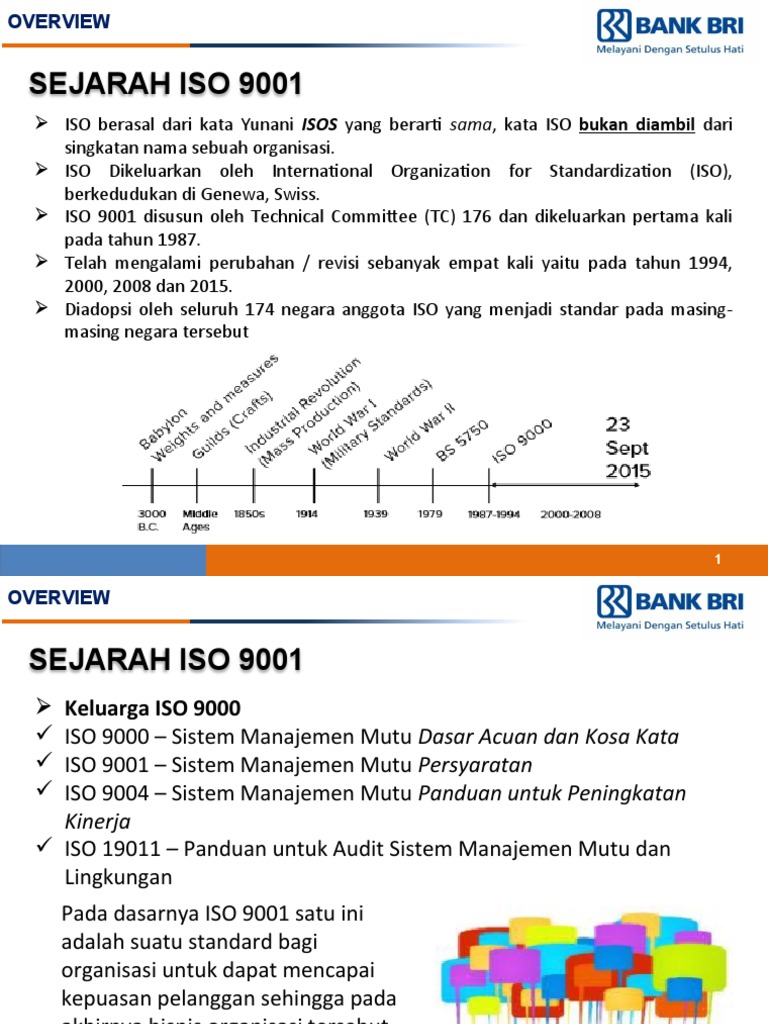 Materi Smm Iso 9001 2015 Pdf