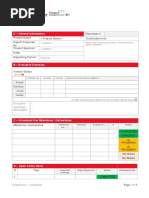 Project Status Report: A - General Information