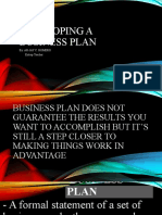 Developing A Business Plan: By: Ar-Jay C. Romero Entrep Teacher