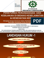 01. Update Kebijakan & Peraturan Perundangan K3(2).ppt