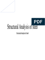 Structural Analysis of Steel
