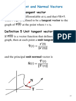 Notes - Vector Valued Function