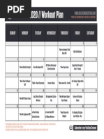28_day_calisthenics_workout_challenge | PDF | Management Of Obesity ...