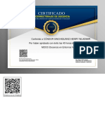 MOOC Docencia en Entornos Virtuales-Acceder Al Certificado de Finalización 819 PDF