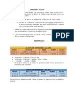 Cash-flow y costes financieros caso práctico U2