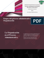 Organizacion Del Proceso de Administracion