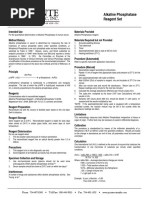 Alkaline Phosphatase Reagent Set